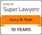Harry Roth Super Lawyers 10 Year Badge