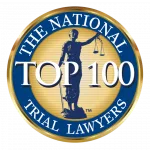 Badge from National Trial Lawyers Top 100